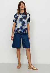 bluse lotus waterdrop blue