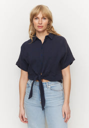 bluse tulip navy