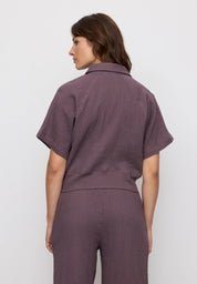 bluse tulip mystic grape