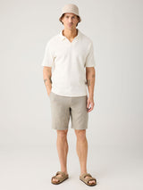 chuck regular linen shorts twill - yarndyed