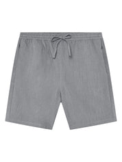 fig loose linen-mix shorts ultimate grey