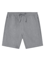 fig loose linen-mix shorts ultimate grey