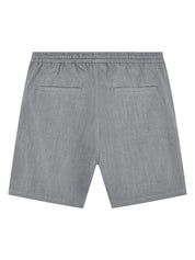 fig loose linen-mix shorts ultimate grey