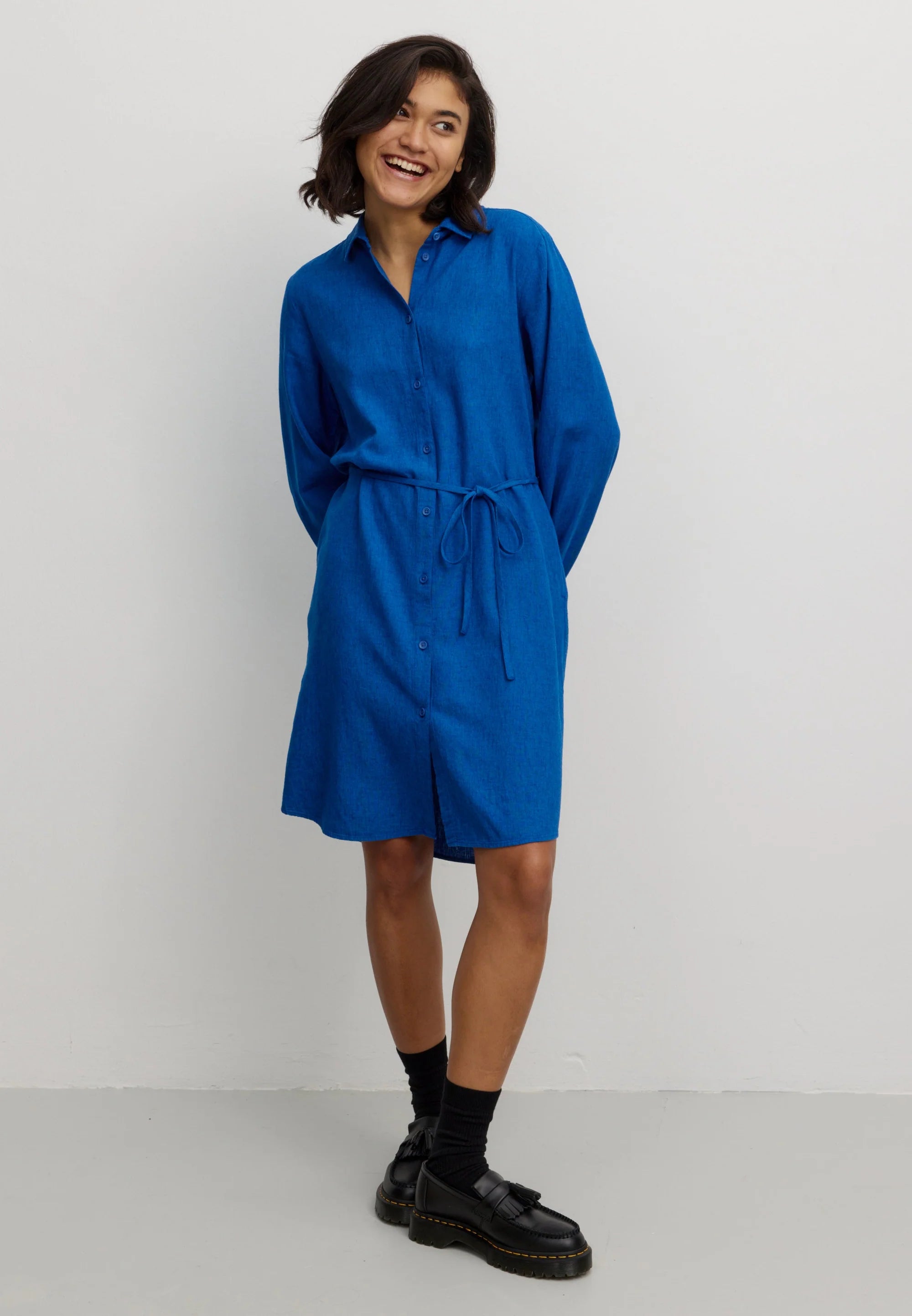 kleid melon lapis blue