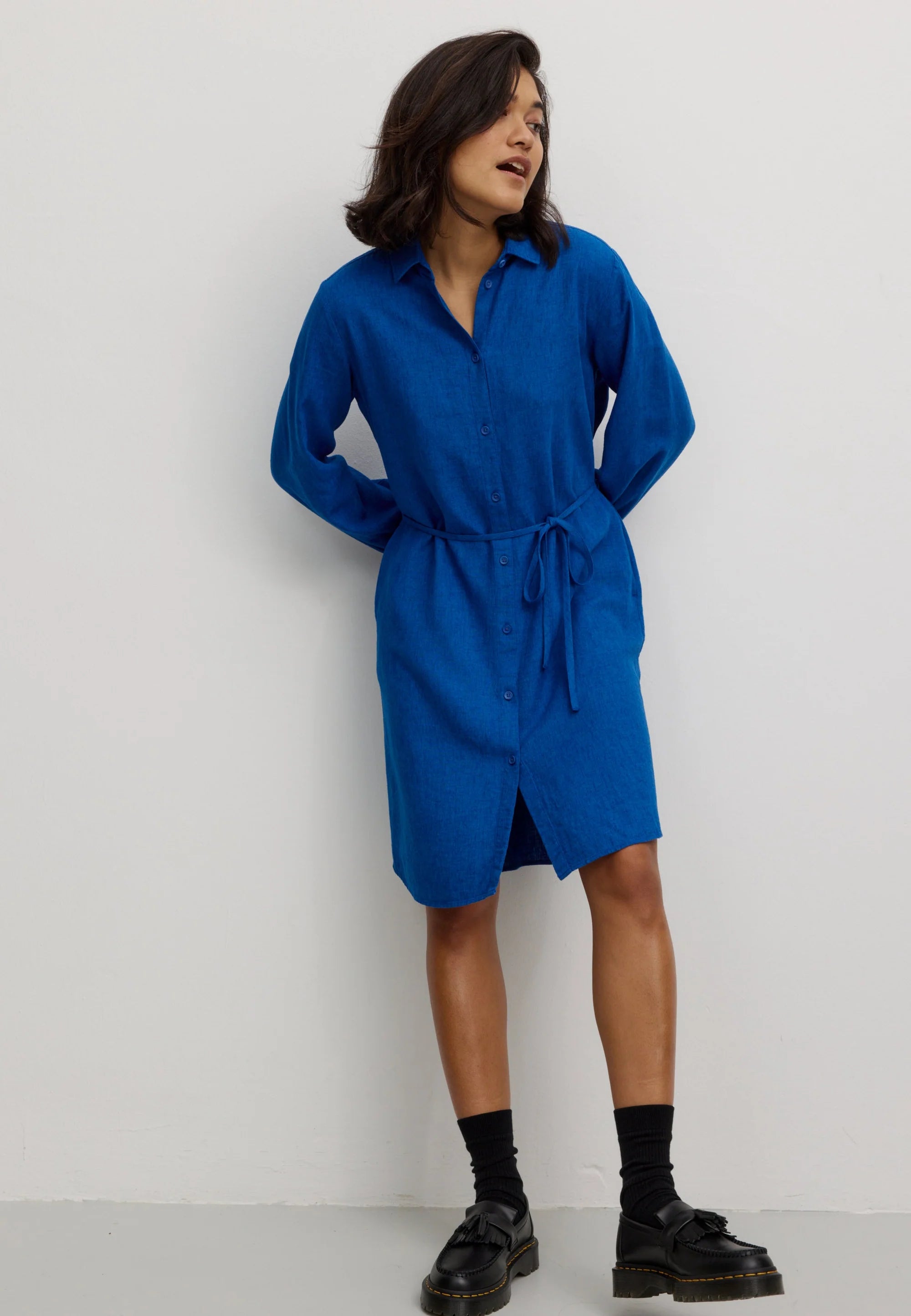 kleid melon lapis blue