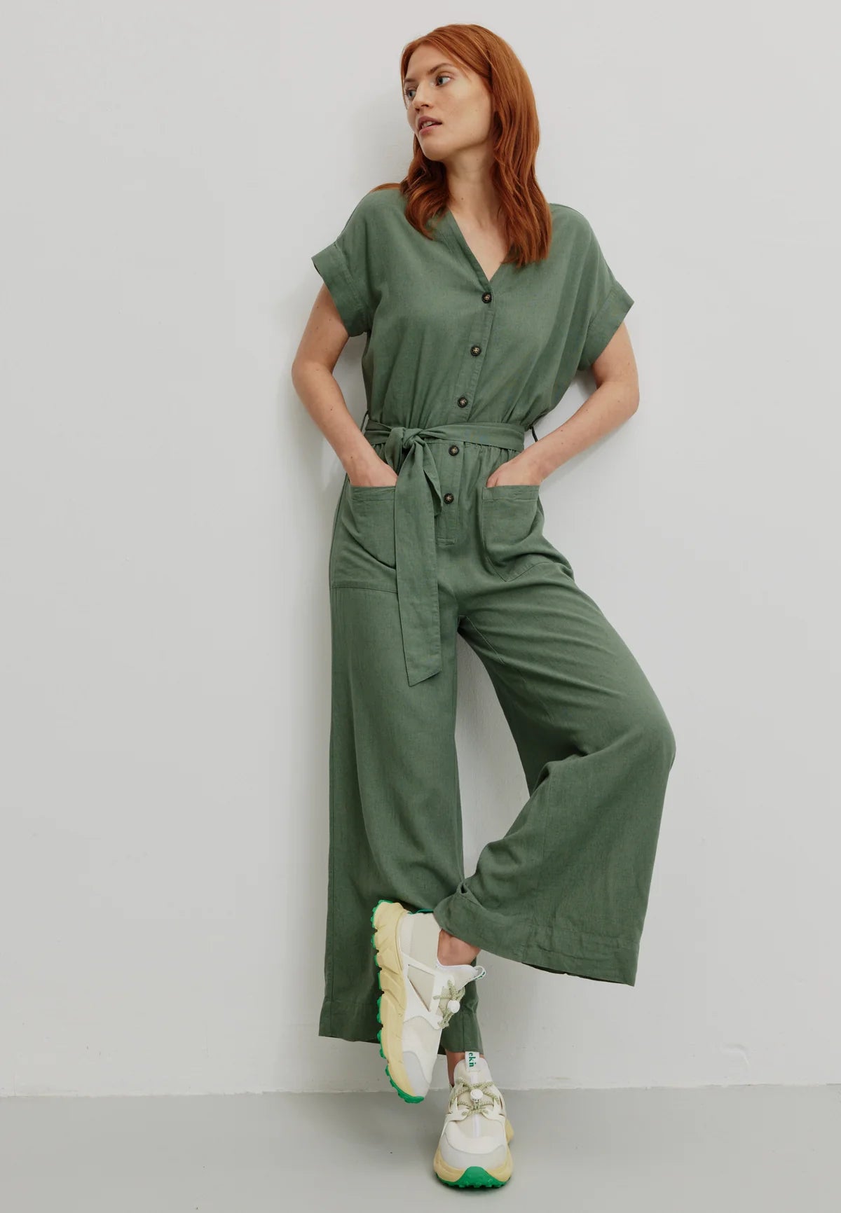 jumpsuit dianella khaki