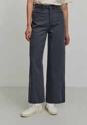 hose erica corduroy denim blue