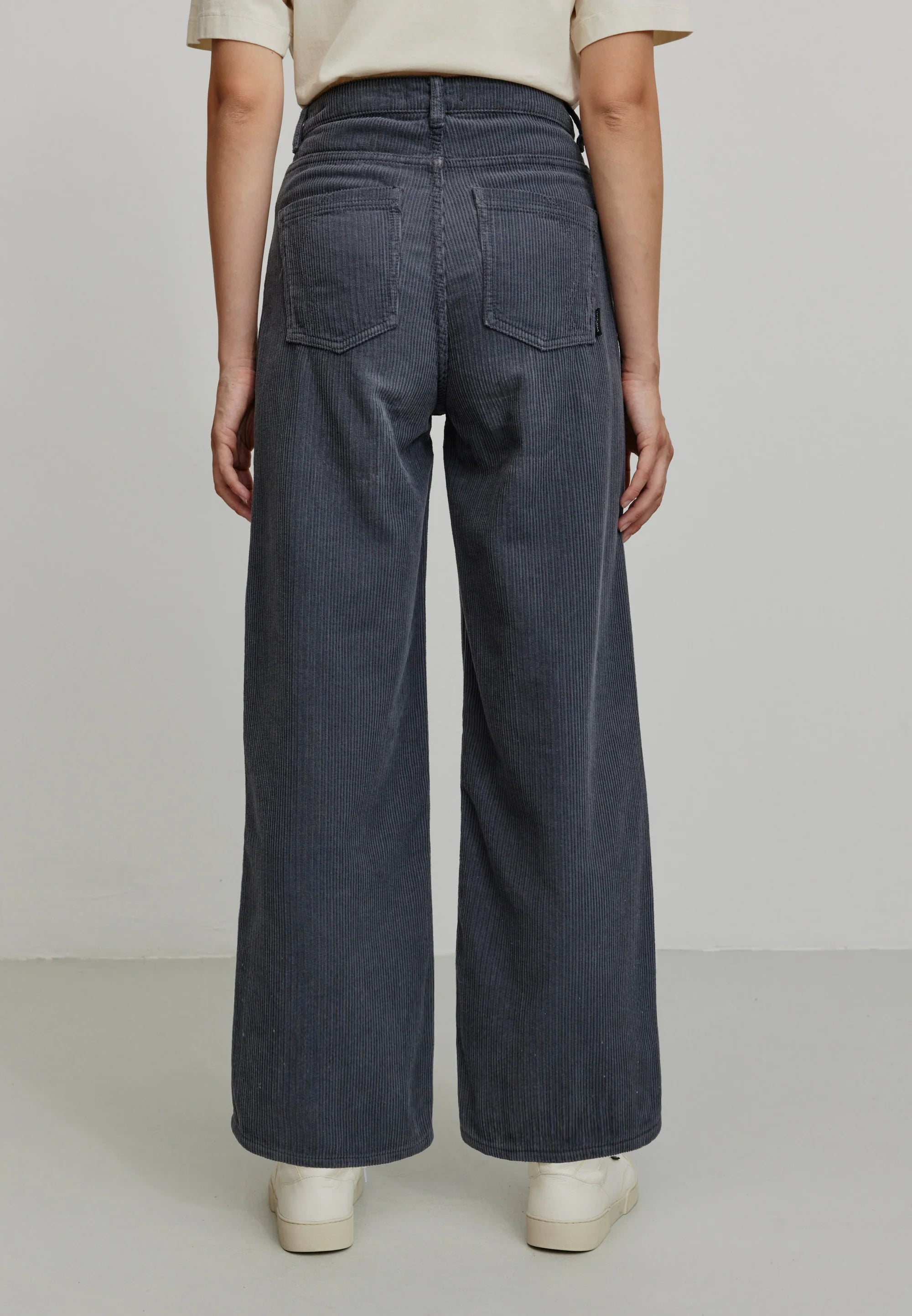 hose erica corduroy denim blue