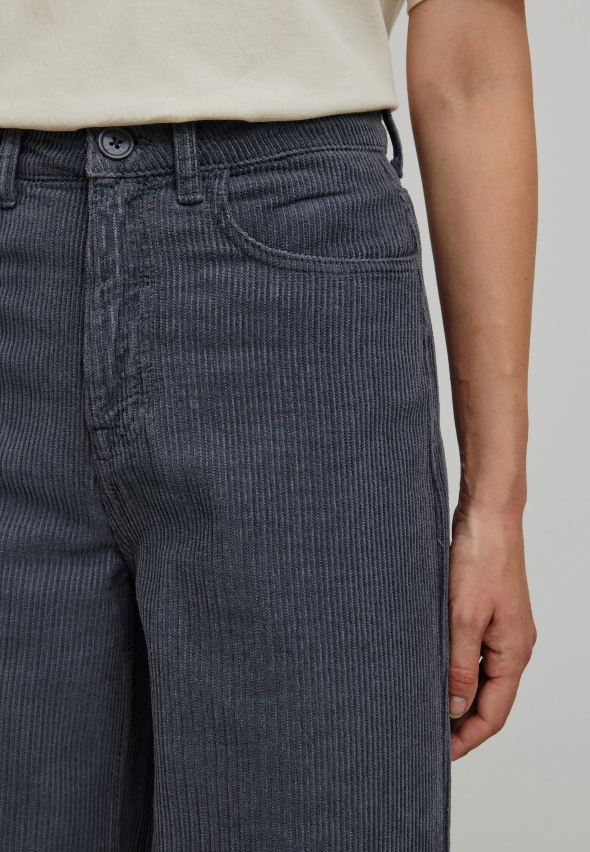 hose erica corduroy denim blue