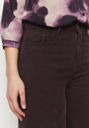 hose erica corduroy dark grape