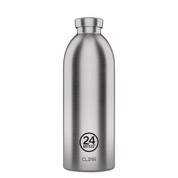 clima bottle brushed steel