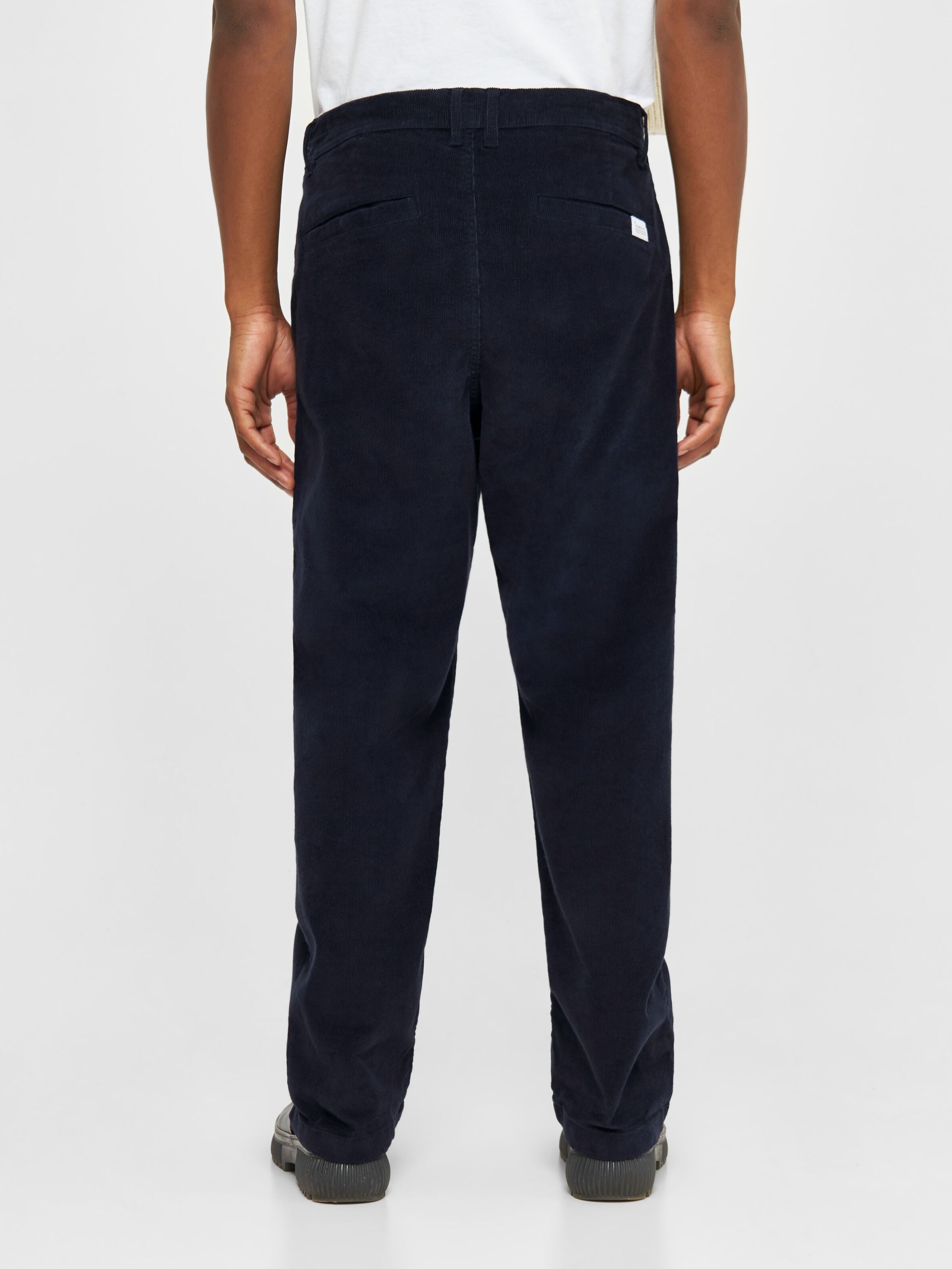 organic cotton flint corduroy pants night sky