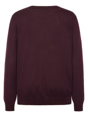 regular merino knit crew neck fig