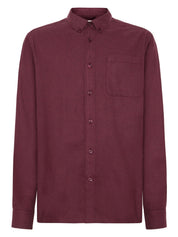 organic cotton flannel shirt fig