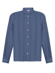structure shirt vintage indigo