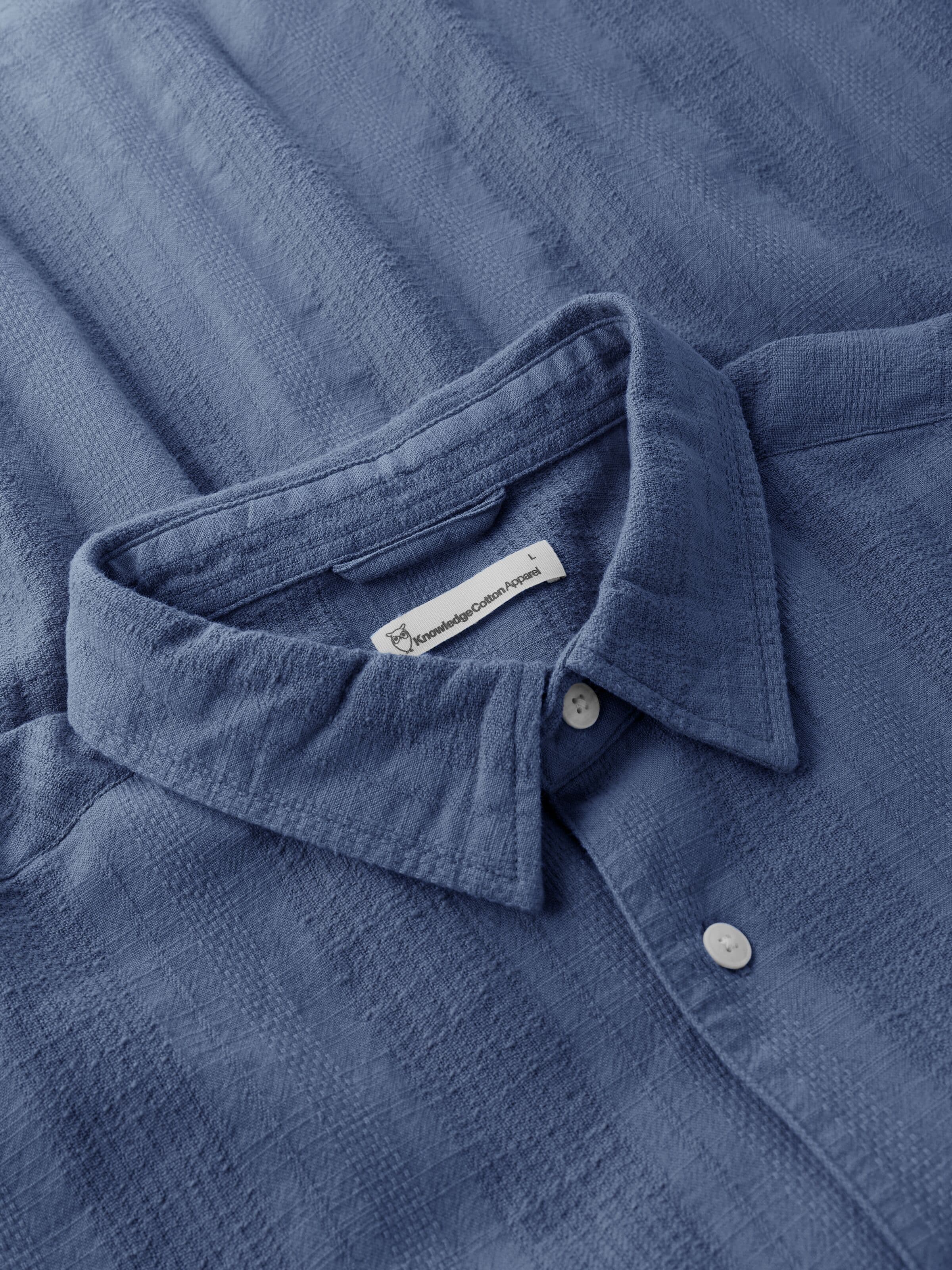 structure shirt vintage indigo