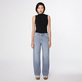 jeans ash barrel leg - cutline - slate grey