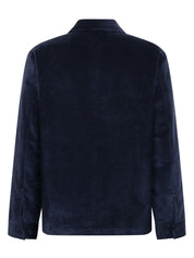 organic cotton corduroy overshirt night sky