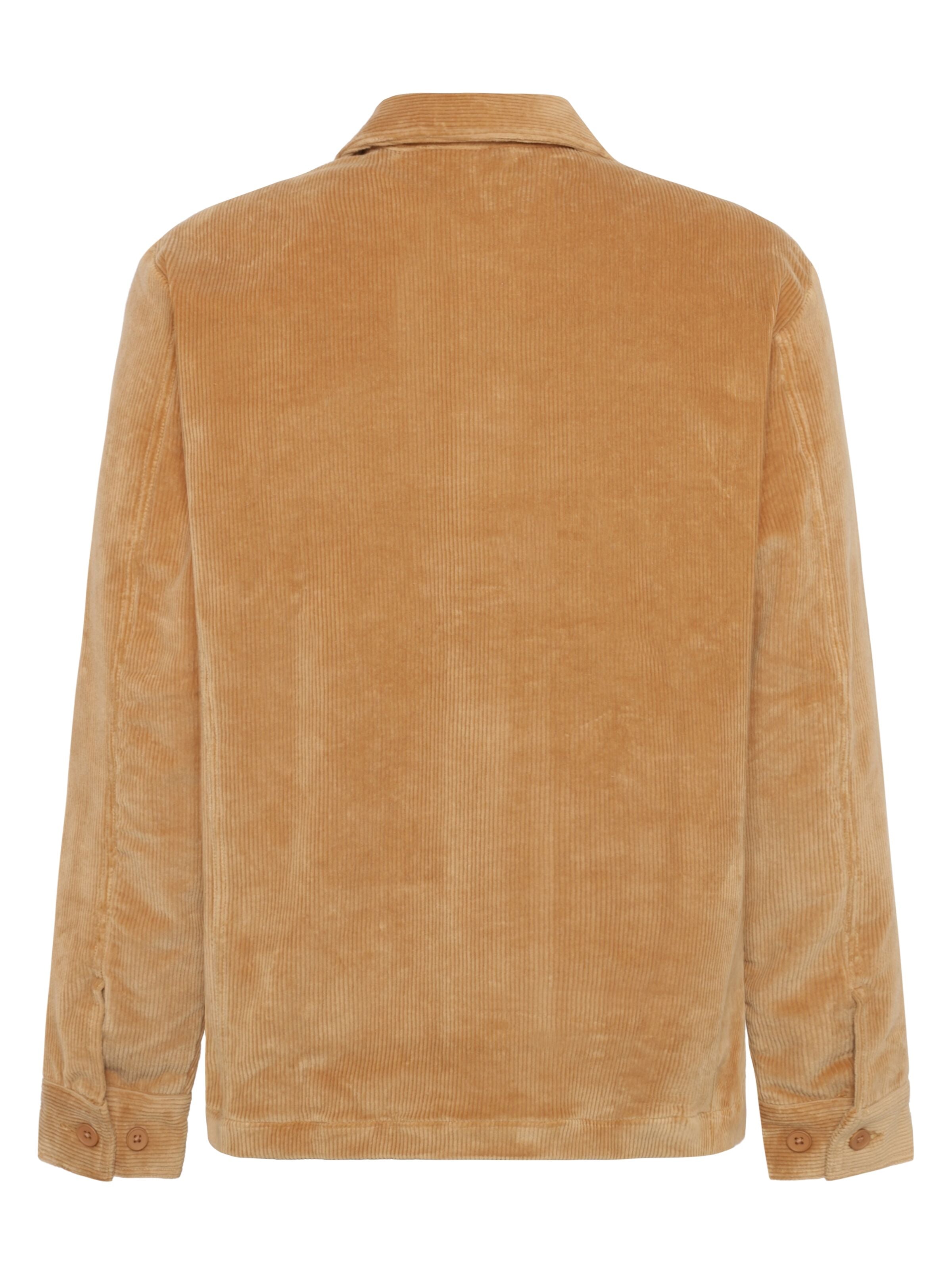 organic cotton corduroy shirt apple cinnamon