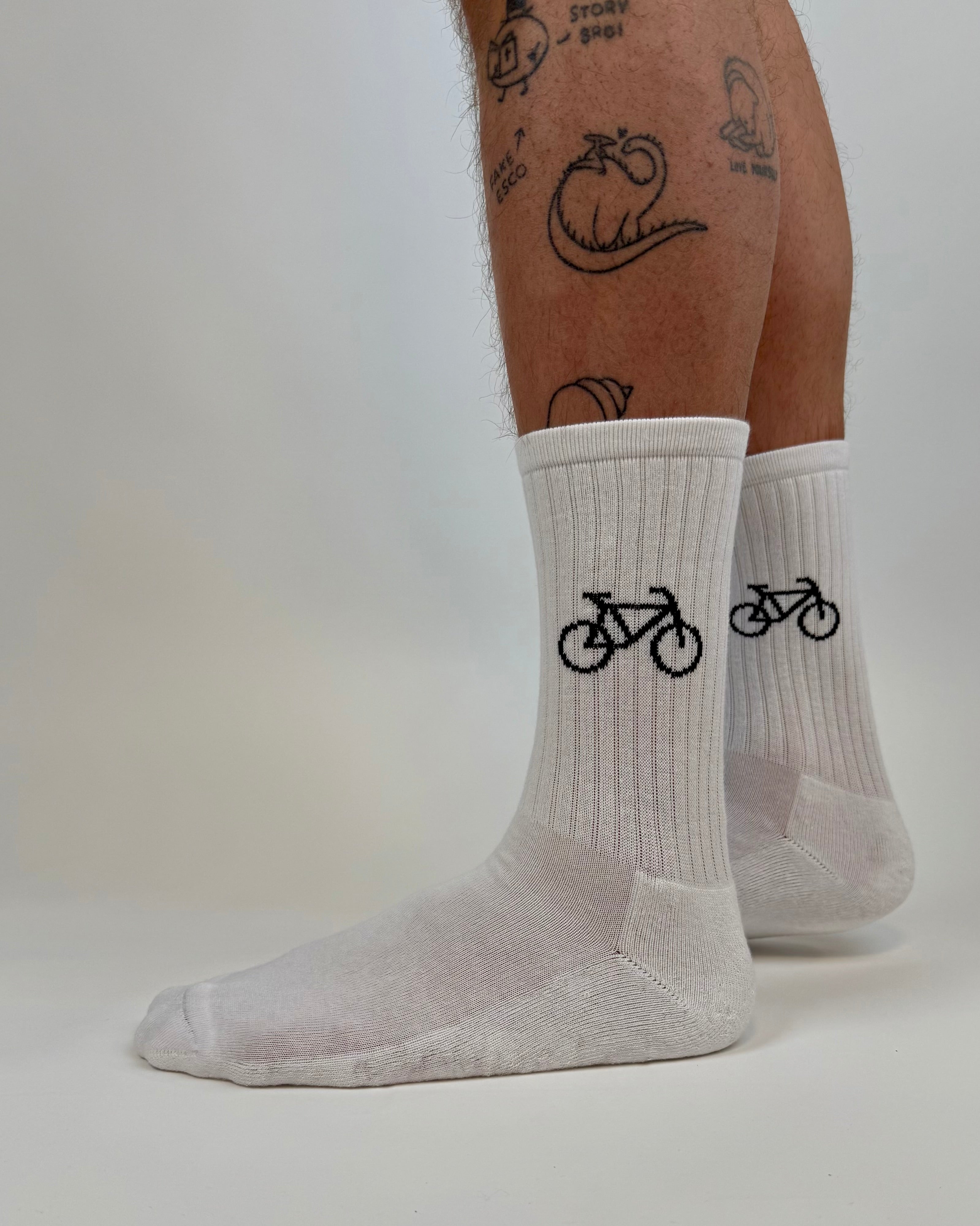 tennis sock bike