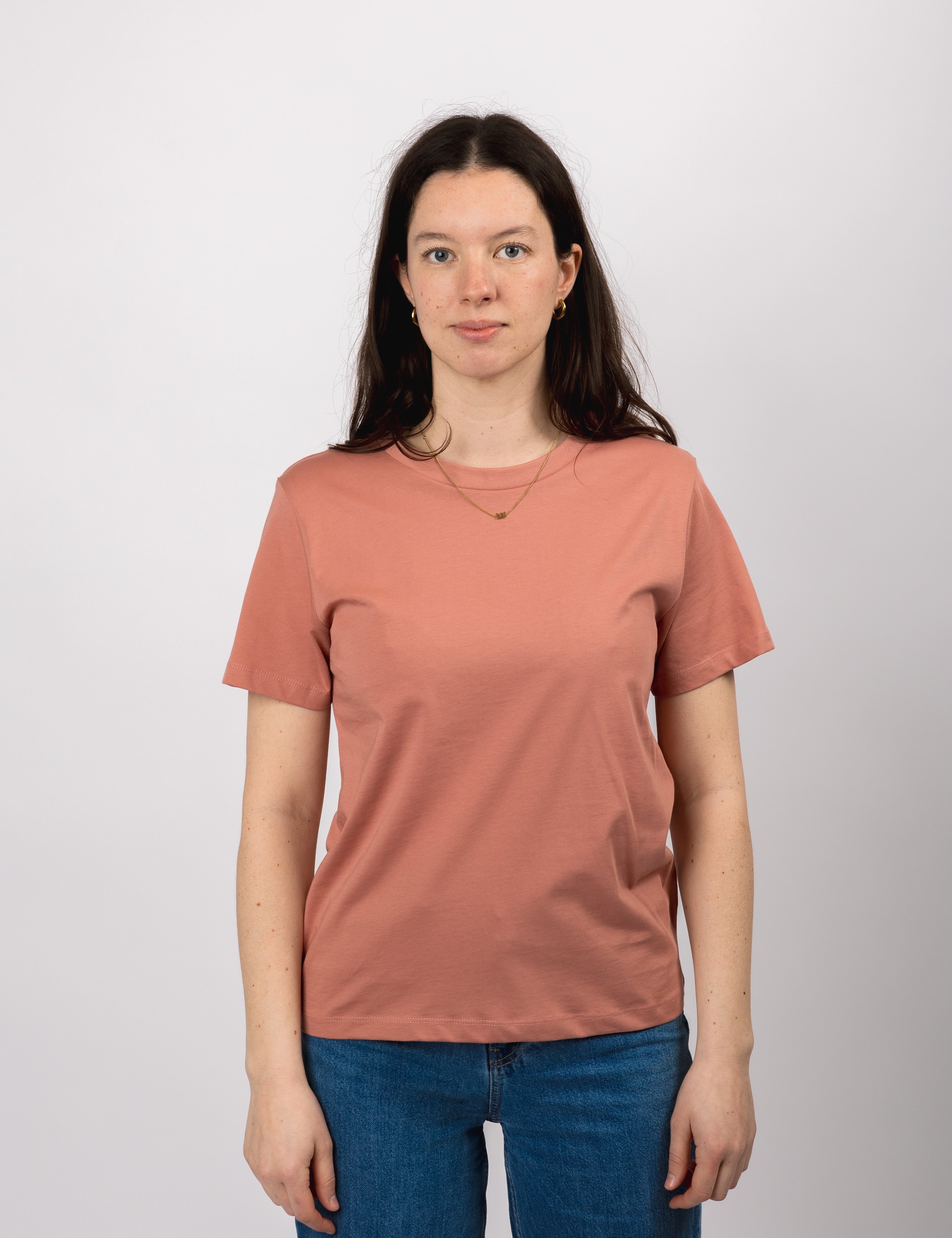 classic organic women's tee tabasco red
