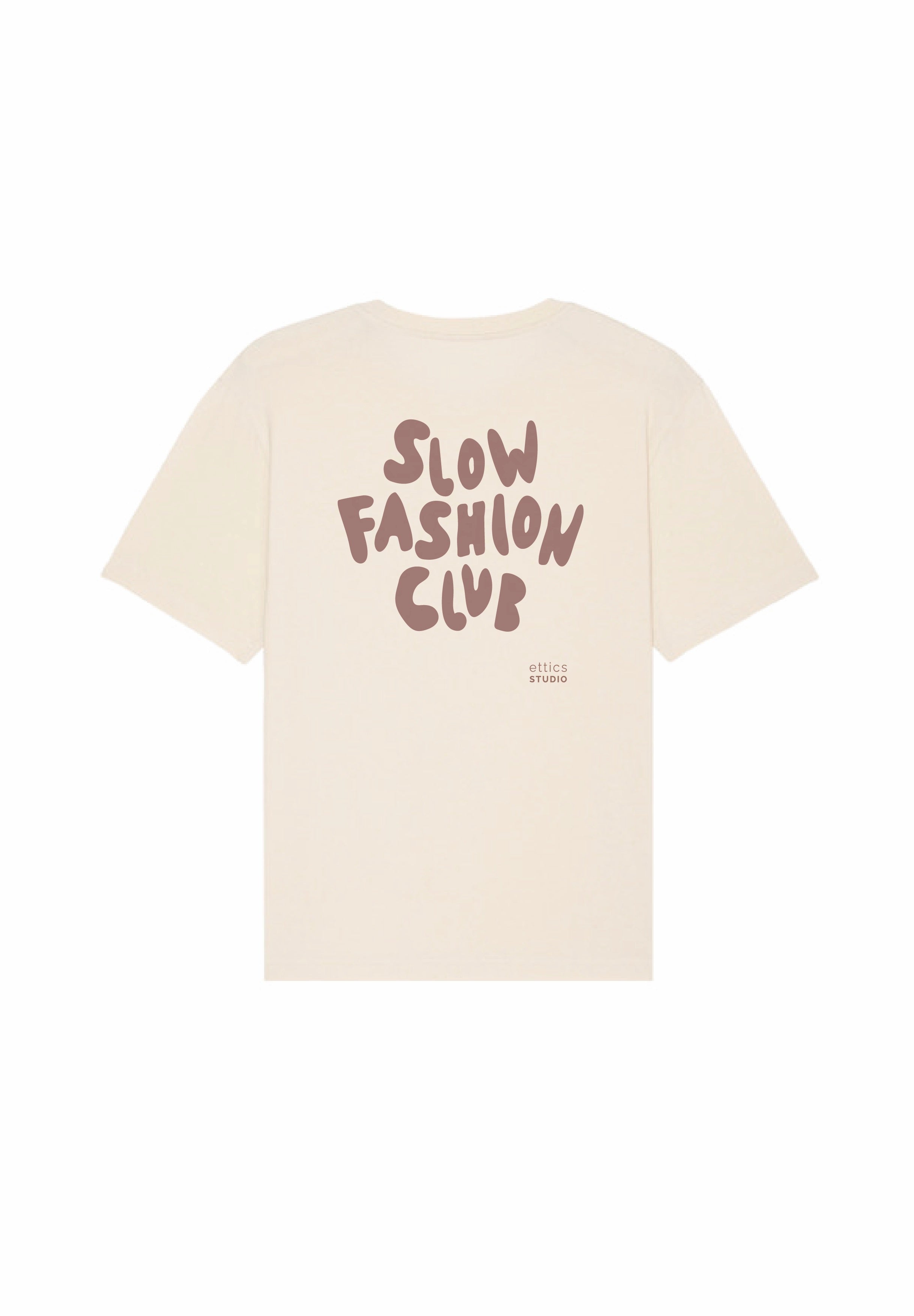 t-shirt fuser slow fashion club natural raw