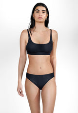bikini soft top black