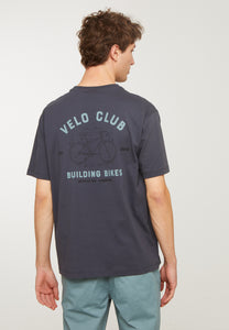 t-shirt aposeris velo club dark grey