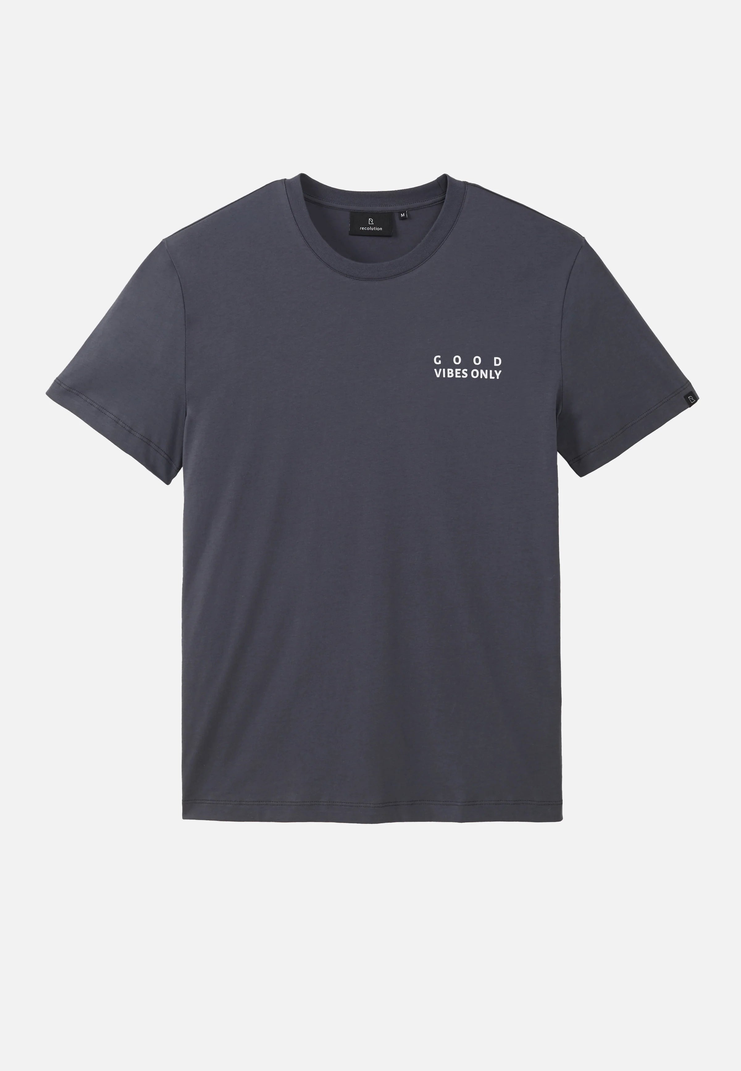 t-shirt agave good vibes dark grey