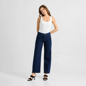 ash barrel leg - classic - dark blue