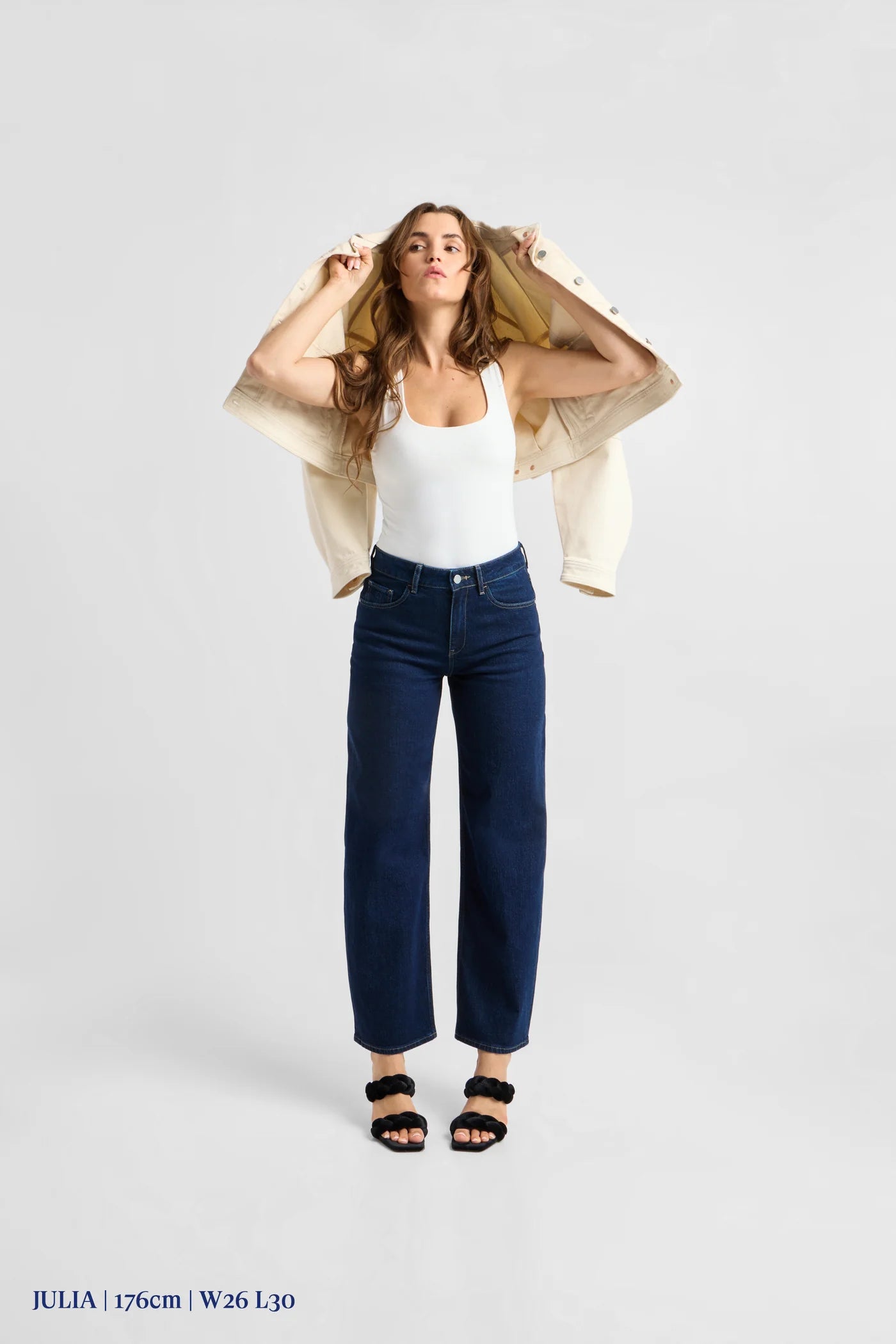ash barrel leg - classic - dark blue