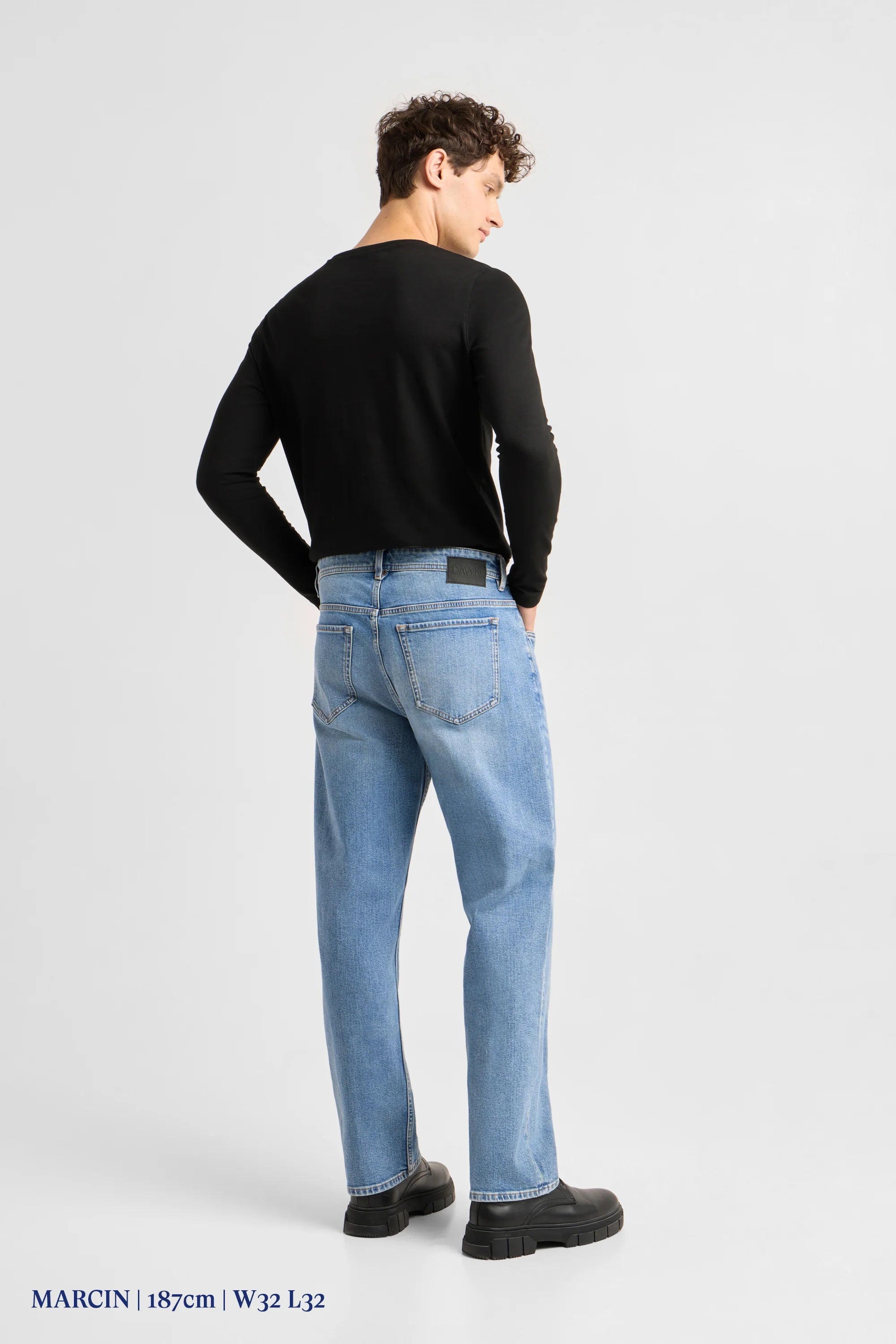 jeans vega - relaxed - vintage blue