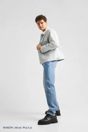 jeans vega - relaxed - vintage blue