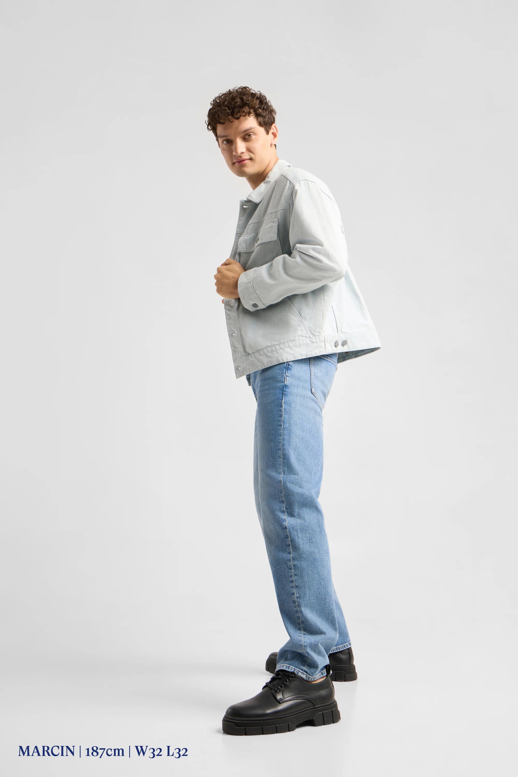 jeans vega - relaxed - vintage blue