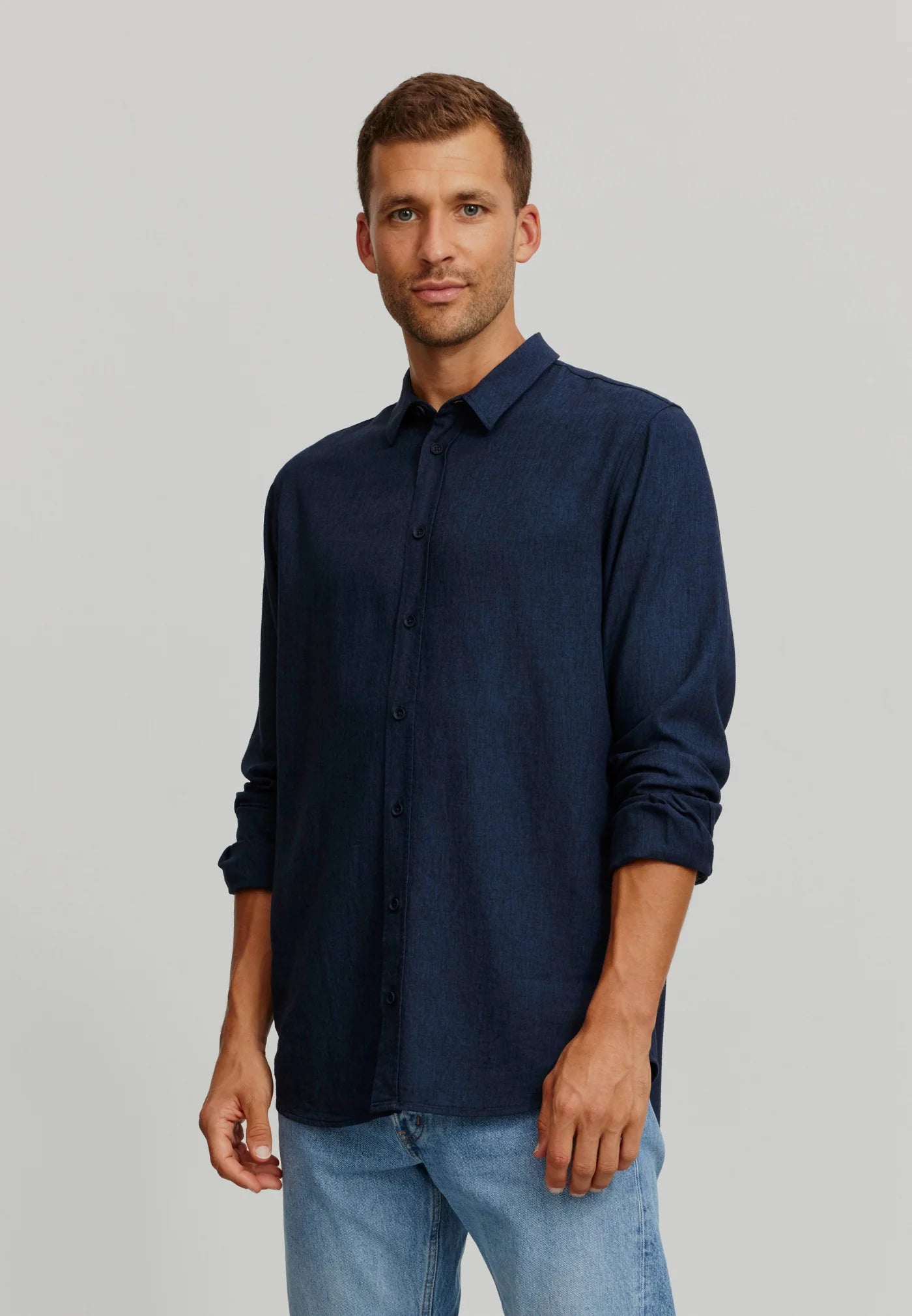 shirt nutmeg navy