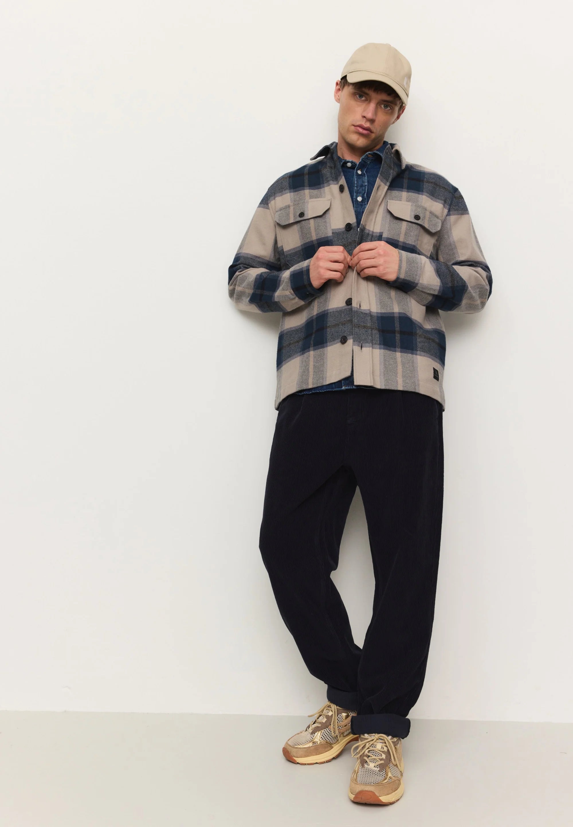 hemd mesquite check navy