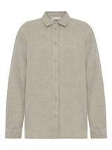 loose linen shirt twill - yarndyed