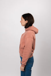 classic organic women's hoodie tabasco red