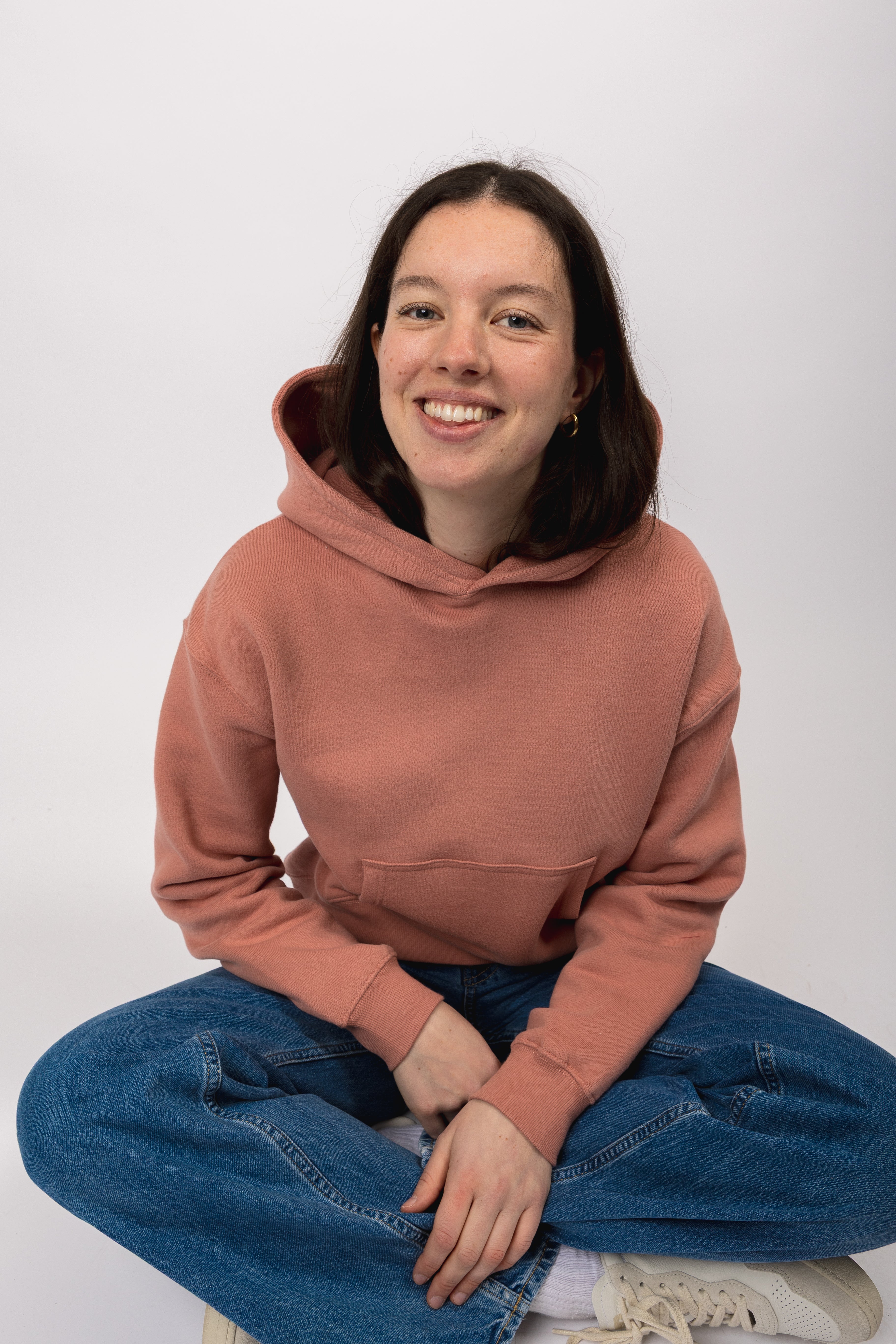 classic organic women's hoodie tabasco red