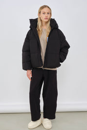 zonza puffer jacket black