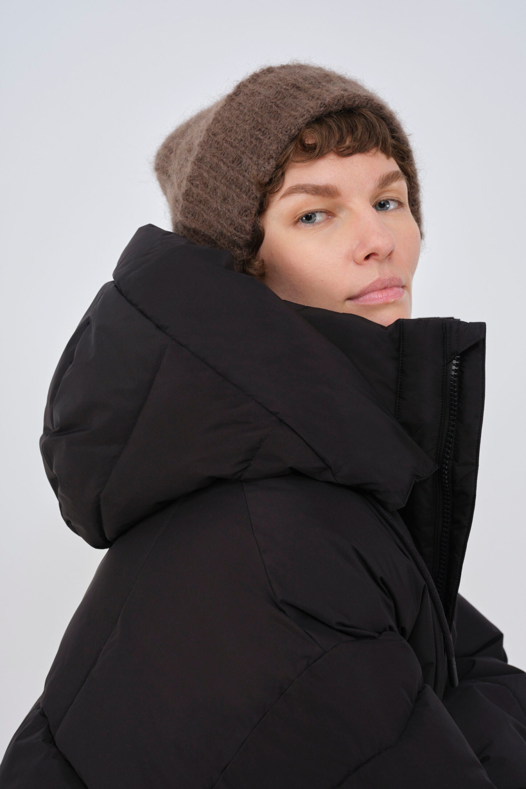 zonza puffer jacket black