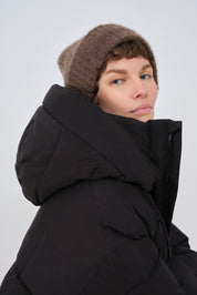 zonza puffer jacket black
