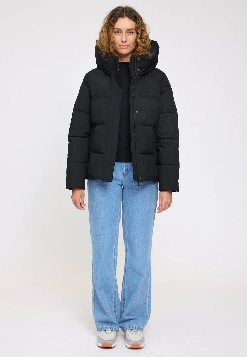 jacke basic puffer jacket black