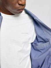 natural bomber jacket nightshadow blue