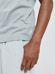 chest pocket t-shirt ice blue