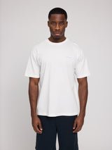day off back print t-shirt offwhite/day off blue