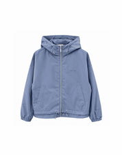 layer look light jacket slate blue