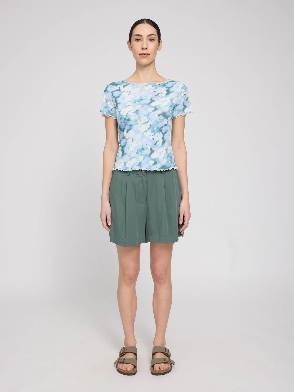 babylock hems printed t-shirt offwhite/printed