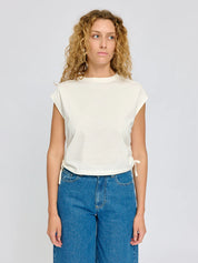 tie detail t-shirt offwhite