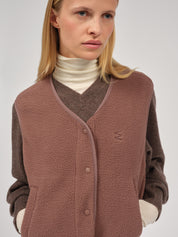 belva fleece vest french roast